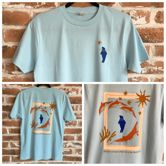 Earthpositive Organic T-shirt Blue